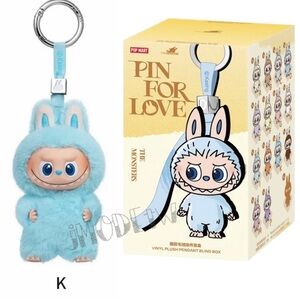THE MONSTERS Pin for Love Series Labubu “K”